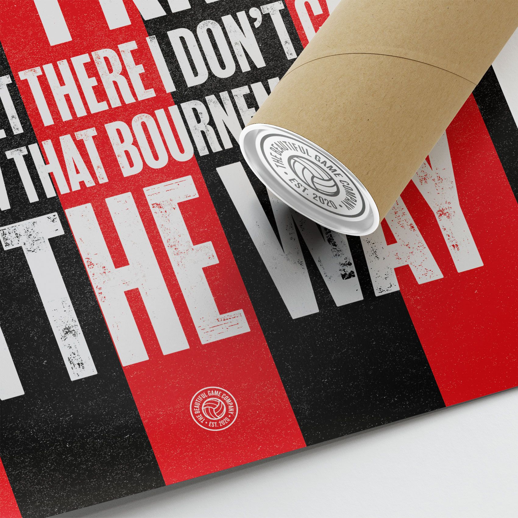 Bournemouth Were on our Way Football Song Print