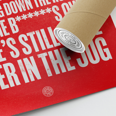 Bristol City Cider Football Song Print