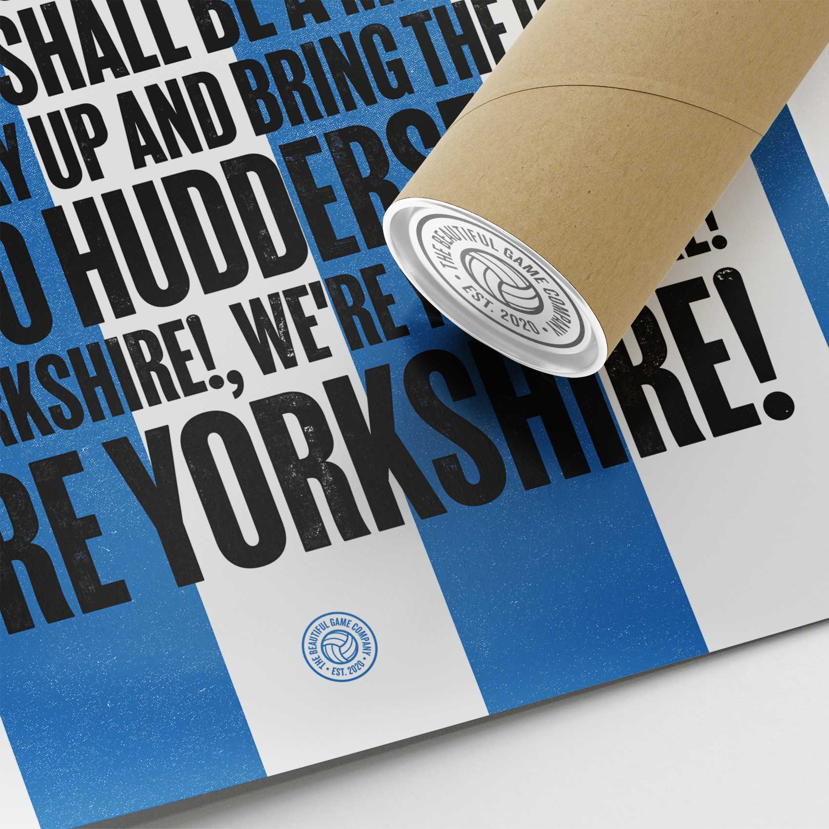 Huddersfield Were Yorkshire Football Song Print