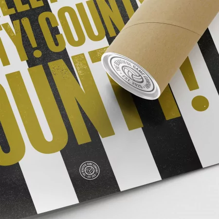 Notts County Wheelbarrow Football Song Print