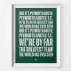 Plymouth Argyle Greatest Team Football Song Print