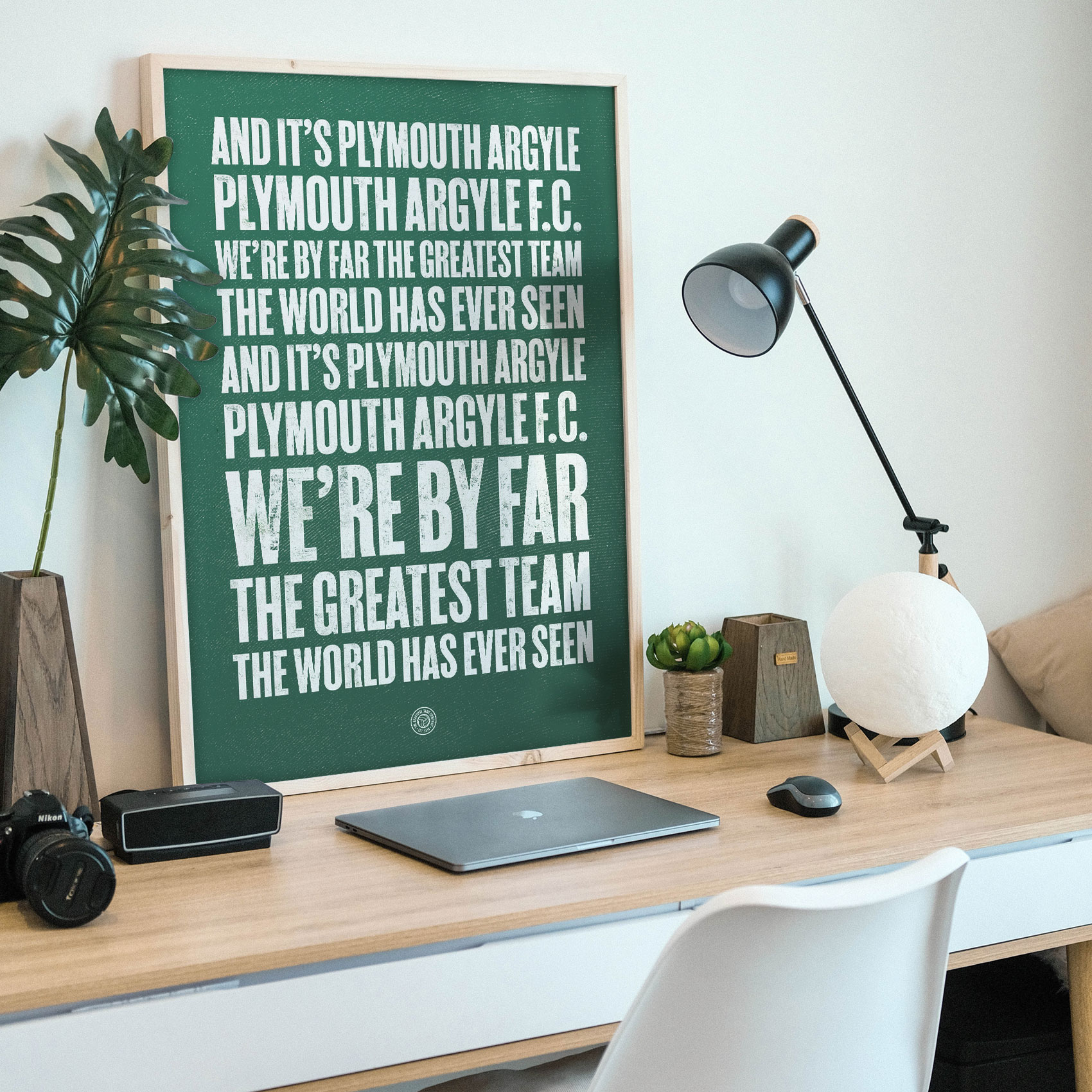 Plymouth Argyle Greatest Team Football Song Print