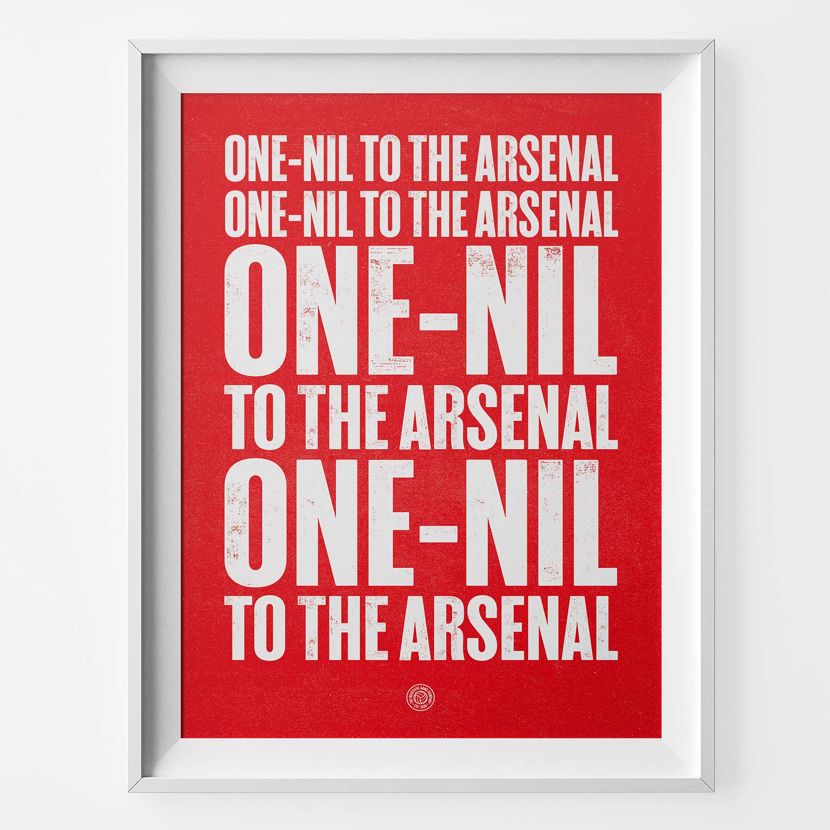 Arsenal Football Song Print