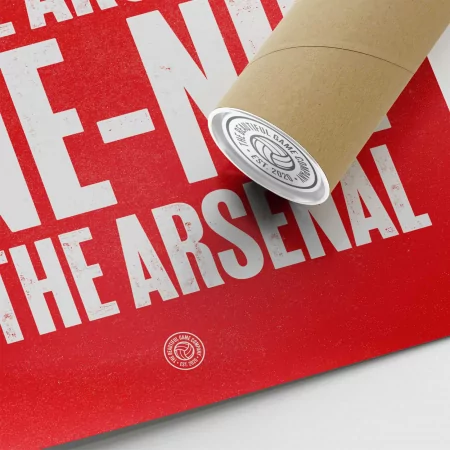 Arsenal Football Song Print