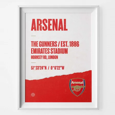 Arsenal Football Stadium Print