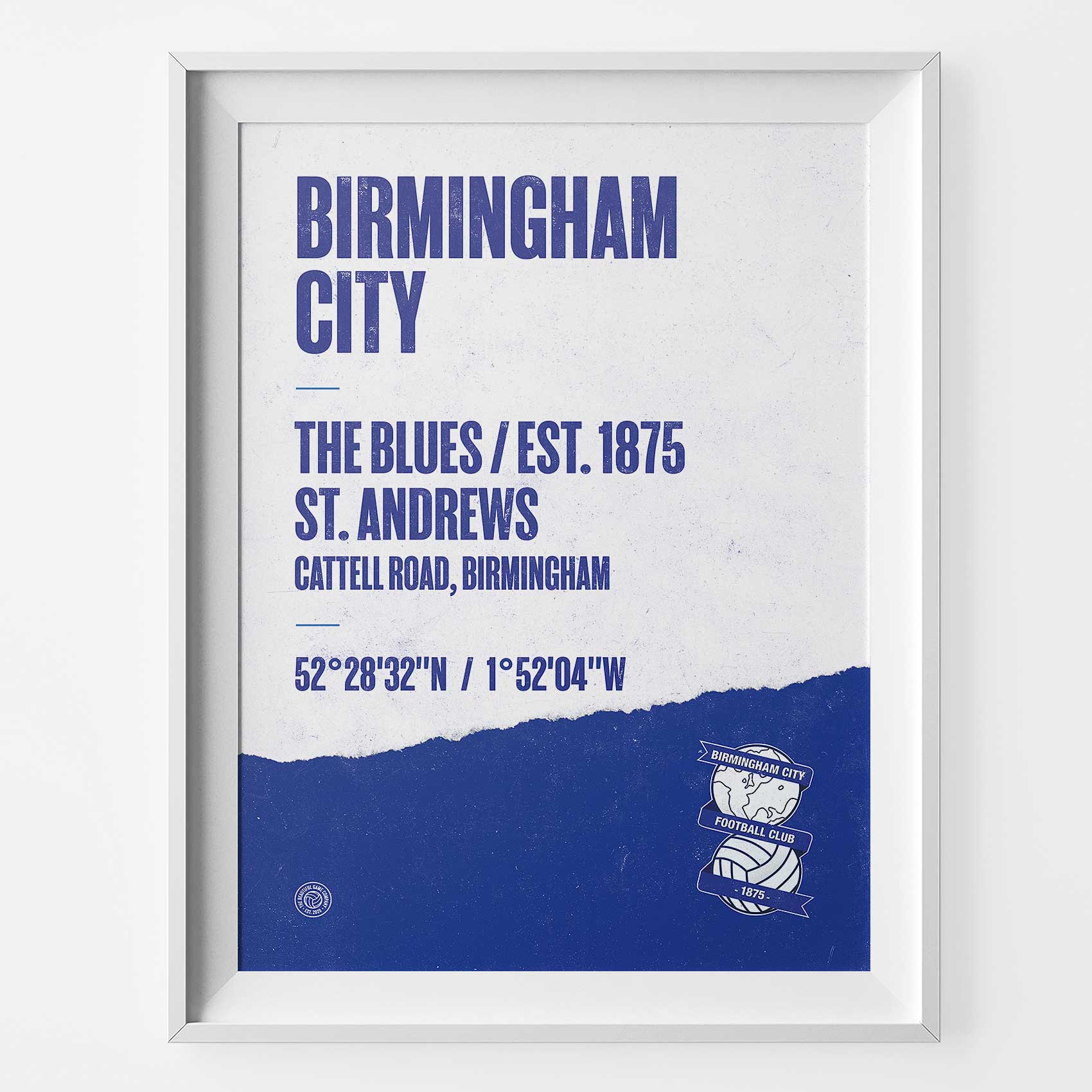 Birmingham City Football Stadium Print