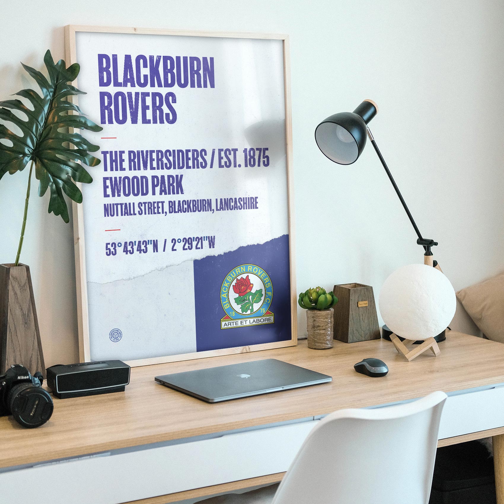 Blackburn Rovers Football Stadium Print