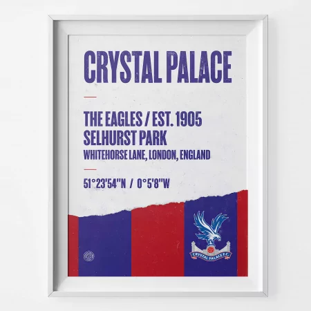 Crystal Palace Football Stadium Print