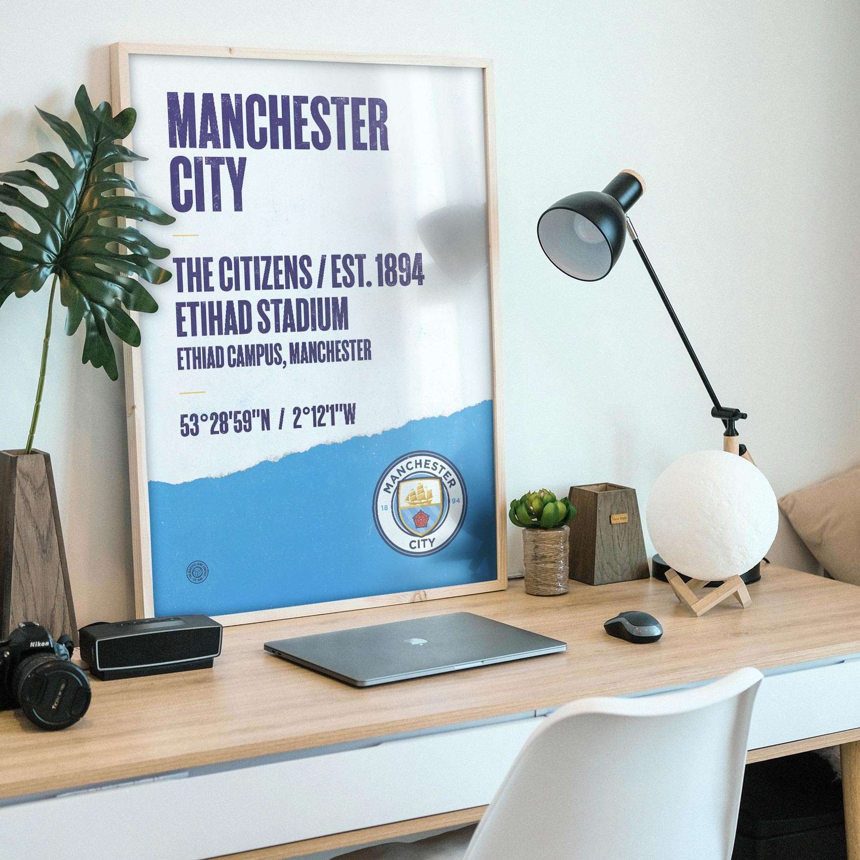 Manchester City Football Stadium Print