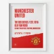 Manchester United Football Stadium Print