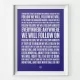 Rangers Follow Follow Football Song Print