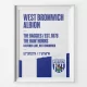 West Bromwich Albion Football Stadium Print