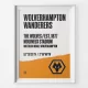 Wolves Football Stadium Print