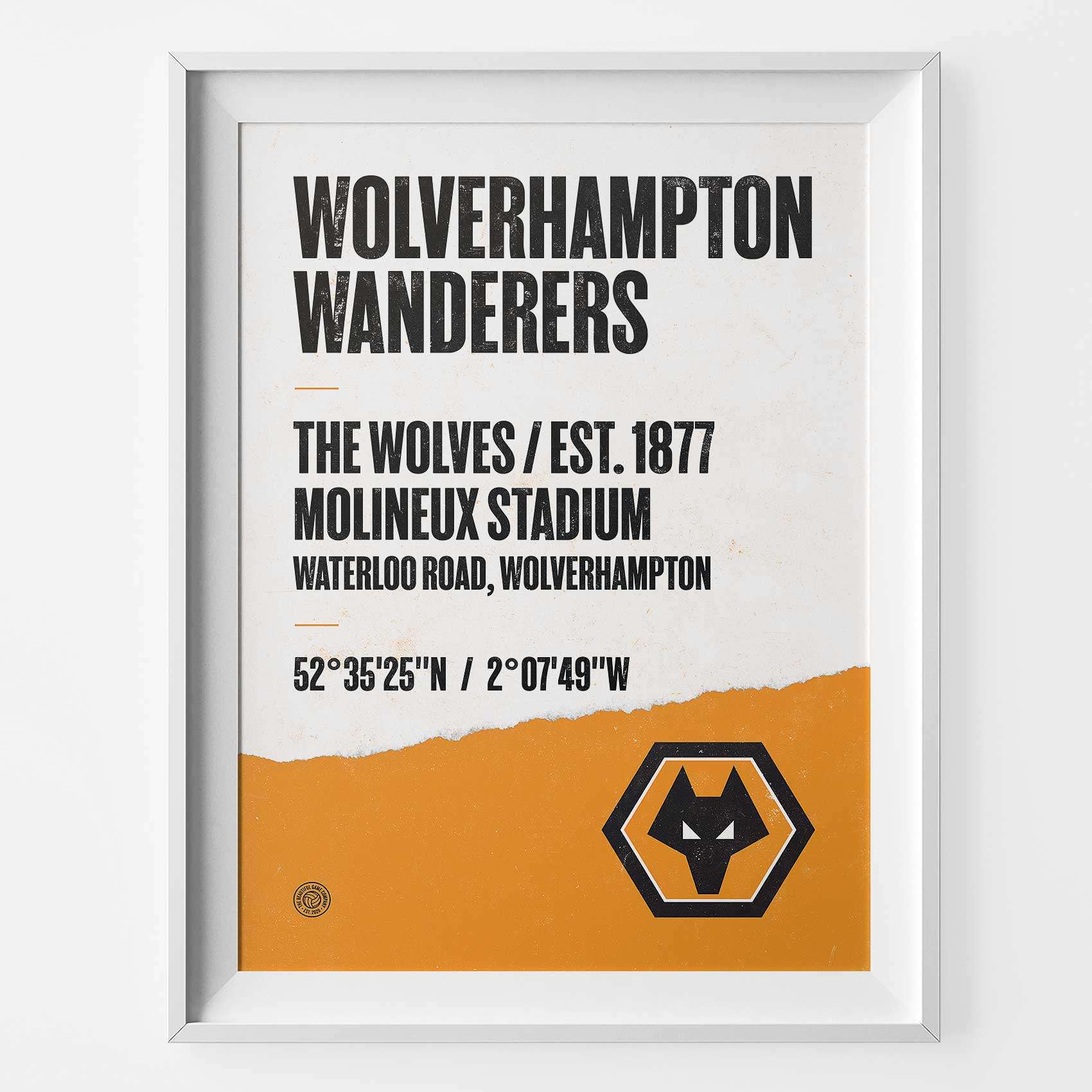 Wolves Football Stadium Print