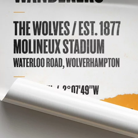 Wolves Football Stadium Print