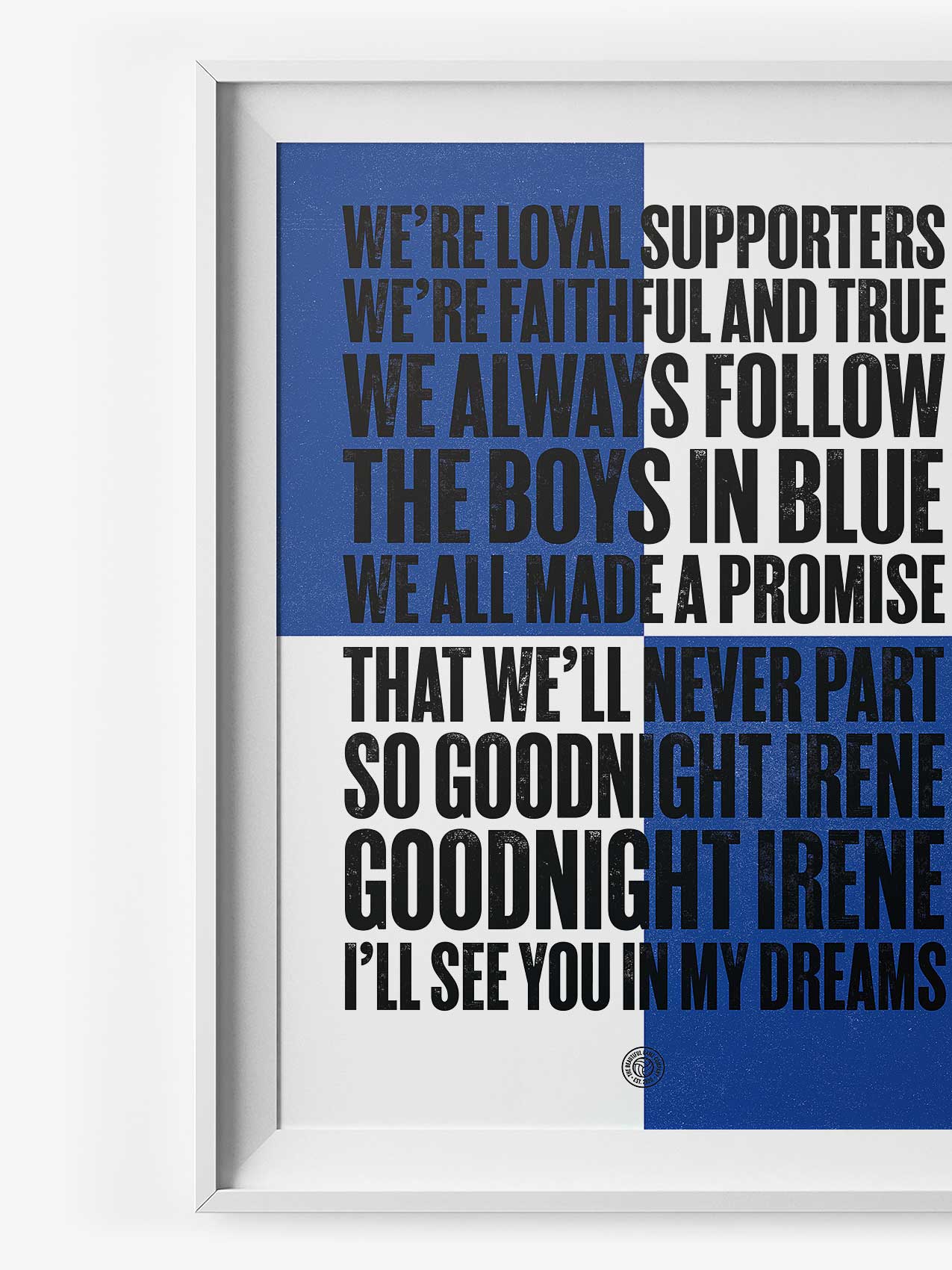 The Beautiful Game Football Song Print